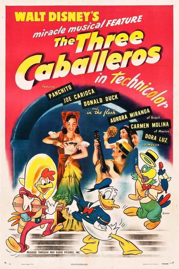 The Three Caballeros poster