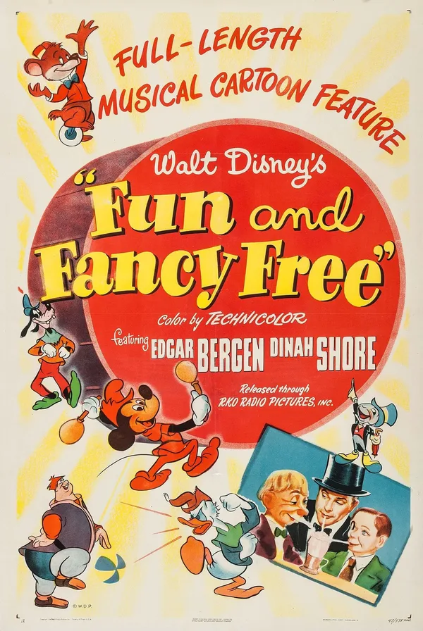 Fun and Fancy Free poster