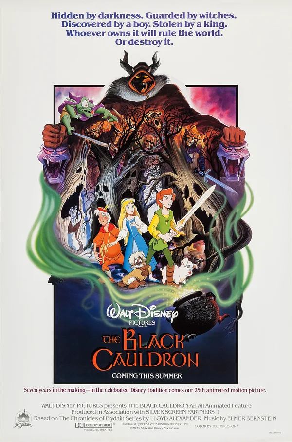 The Black Cauldron poster