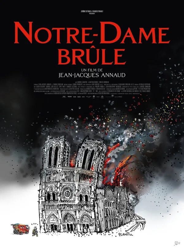 Notre-Dame in Flammen