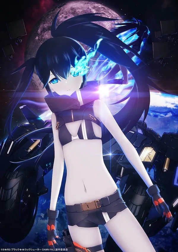 Black Rock Shooter: Dawn Fall poster